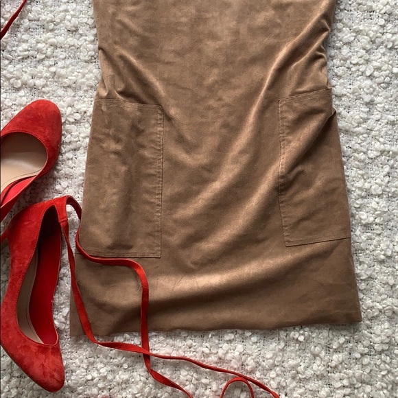 Aritzia (Wilfred Free) Small Suede Dress - Picture 2 of 4